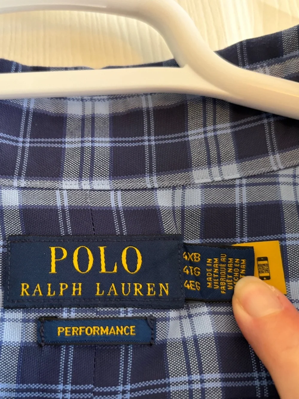 Men’s Ralph Lauren Big & Tall performance button down shirt 4XB